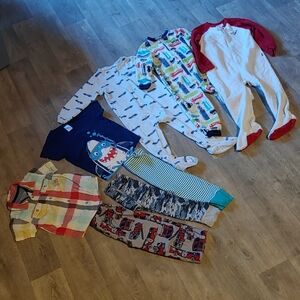 Boys 24 Months Colorful Kids Pajamas and Shirt Set